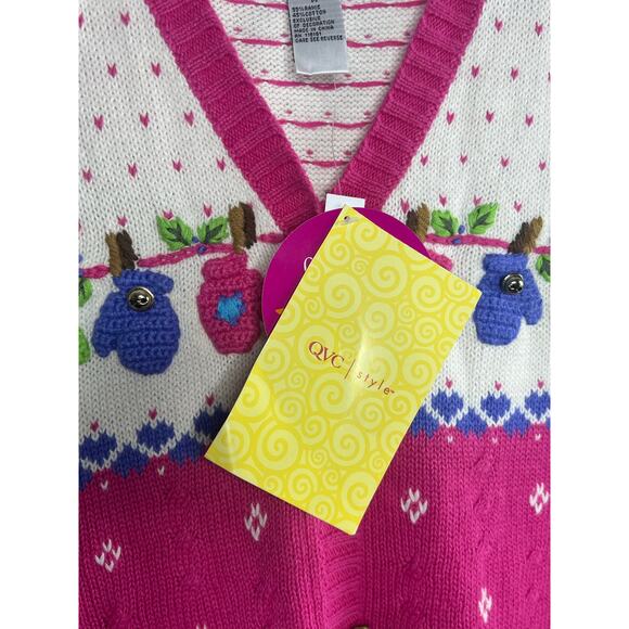 Coquette Quacker factory Christmas vest size M - Picture 7 of 7
